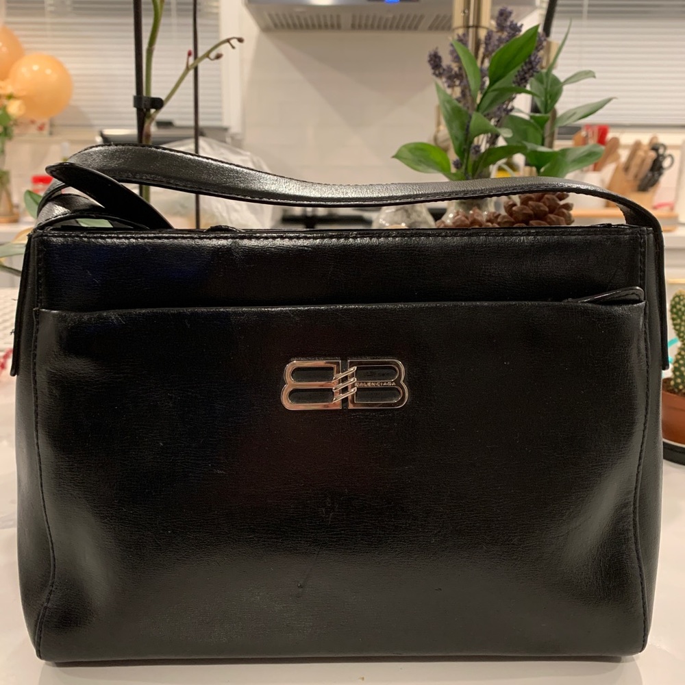 Authentic Vintage Balenciaga Leather Bag from the 80’s